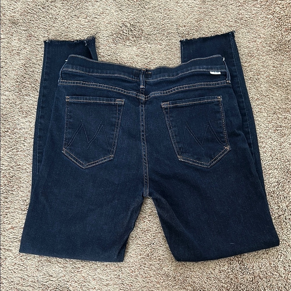 MOTHER Blue Jeggings Classic Fit
